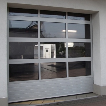 Ворота секционные Дорхан панорамные 2000x2300